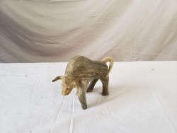 sculpture taureau miniature...
